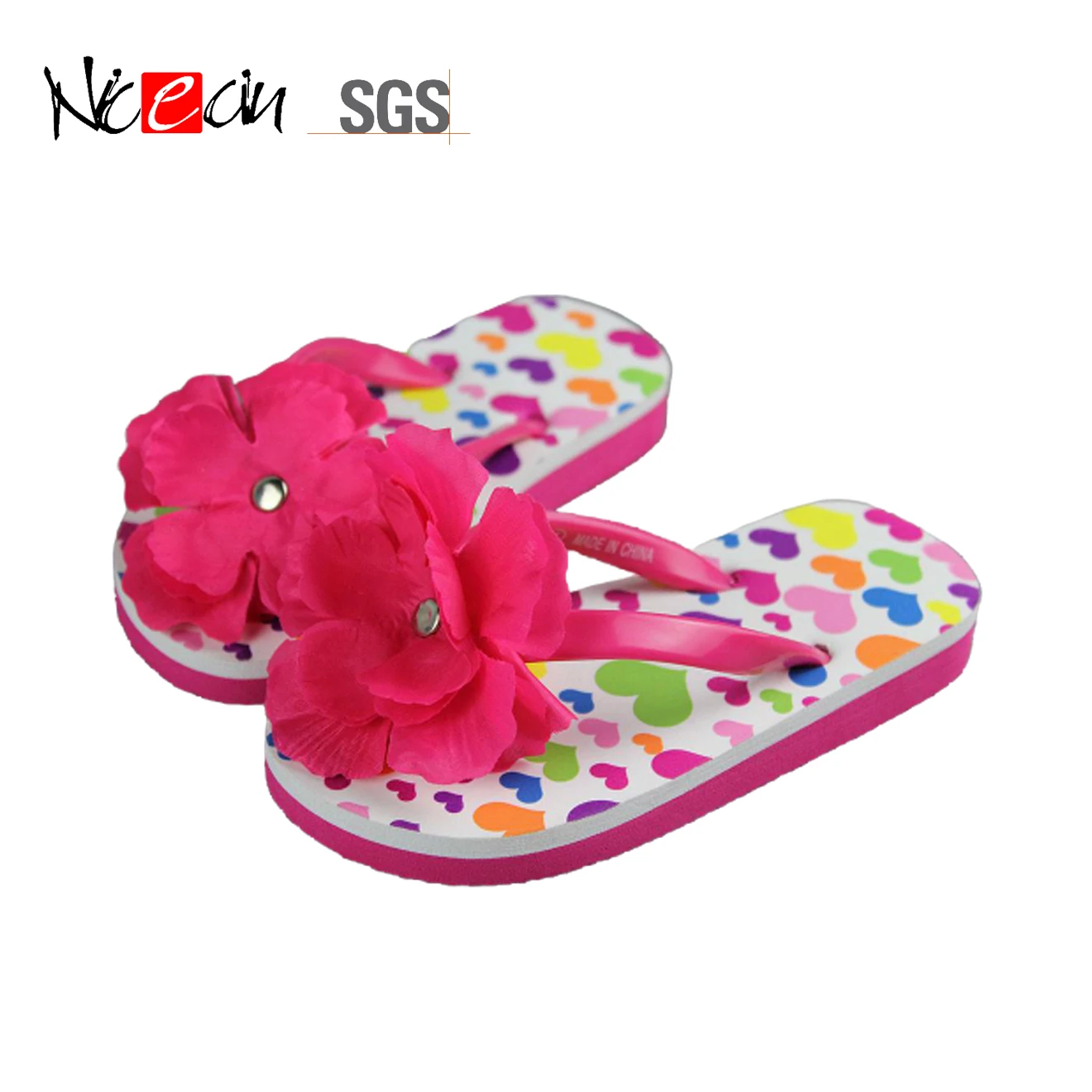 Фиолетовые шлепанцы с V-образным ремешком для одноразового использования, шлепанцы для девочек