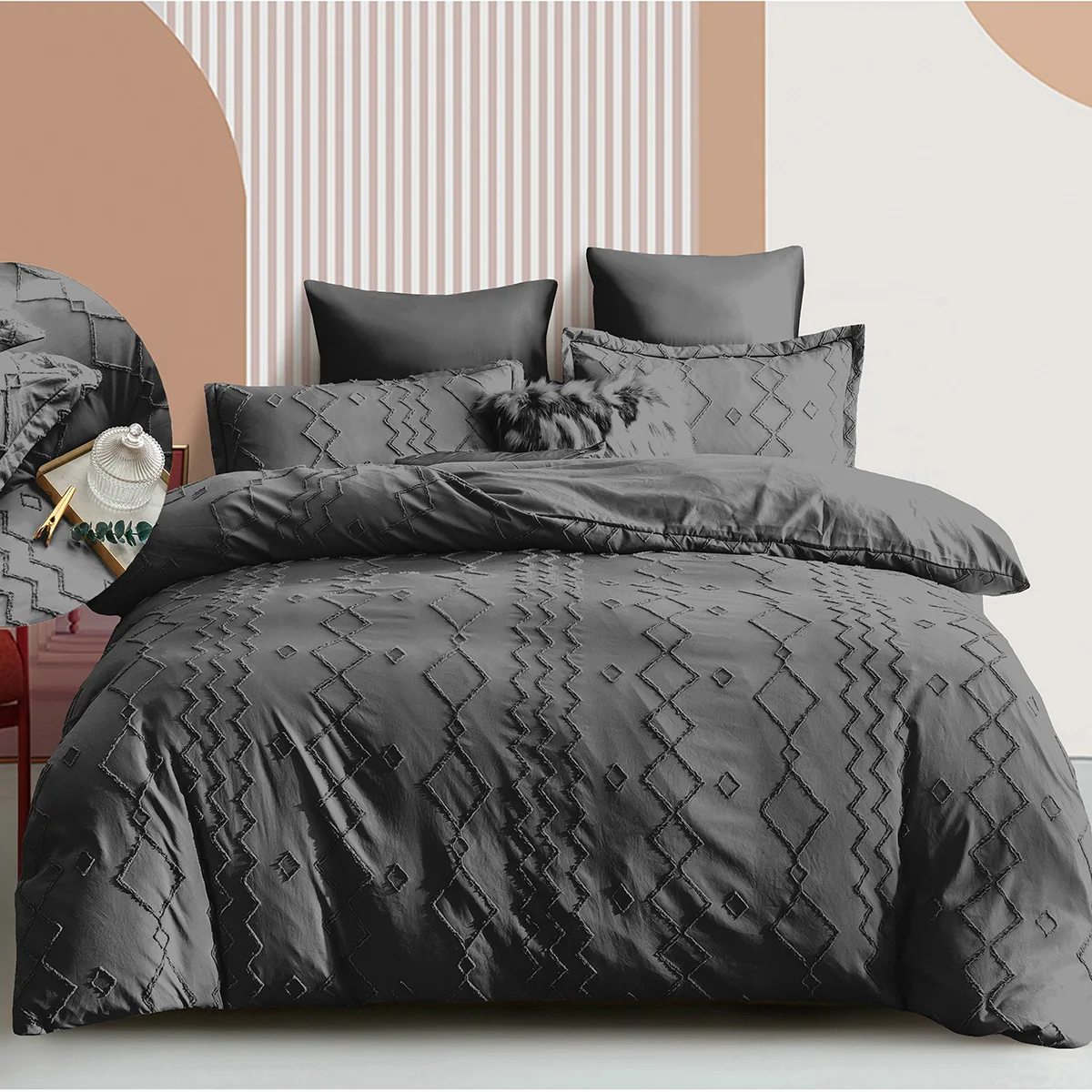Wholesale Duvet Cover Bedsheet Bed Sheet Bedding Set