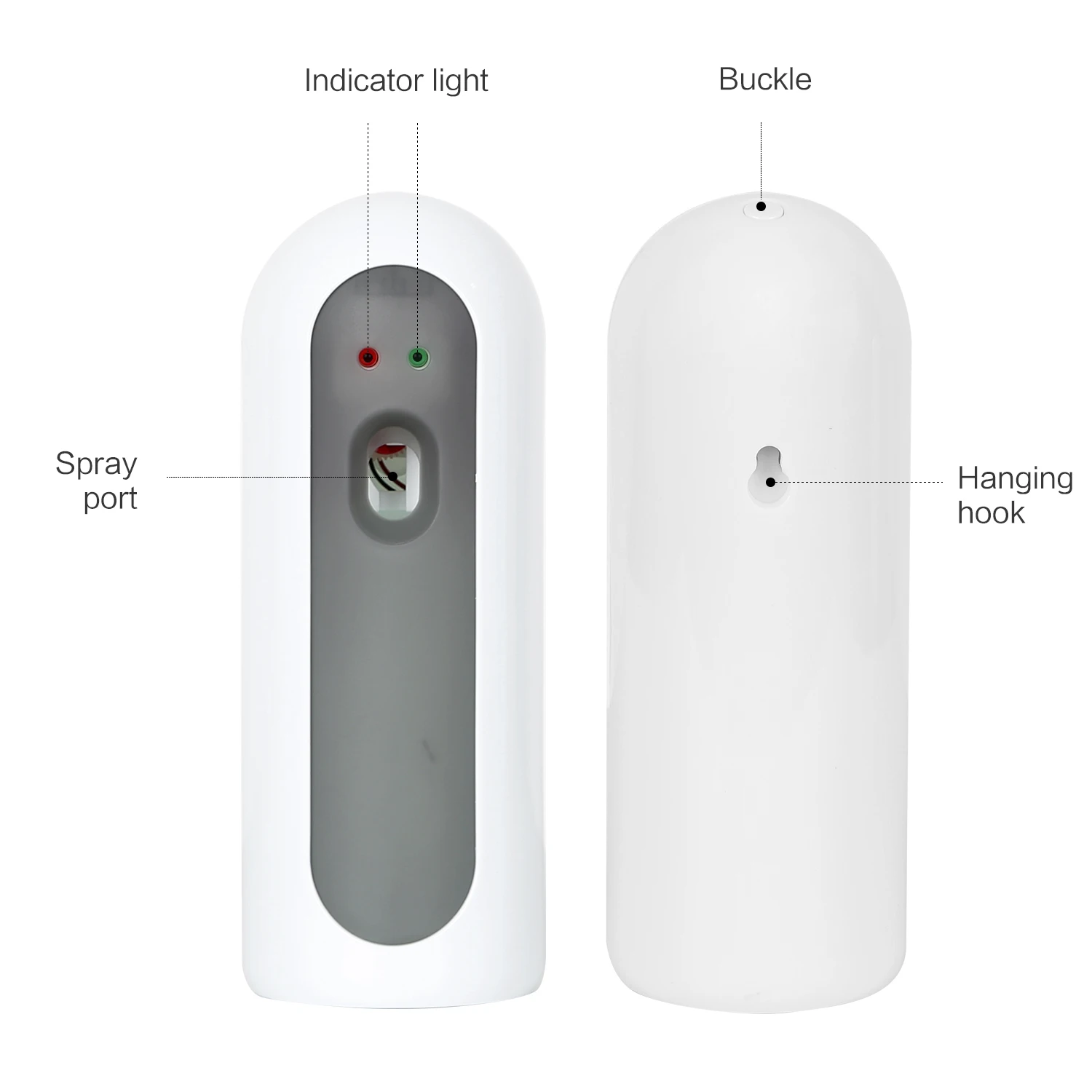 5/15/30 minutes Wall-mounted Refill Spray Automatic Fragrance Dispenser Air Freshener Perfume Dispenser with timer