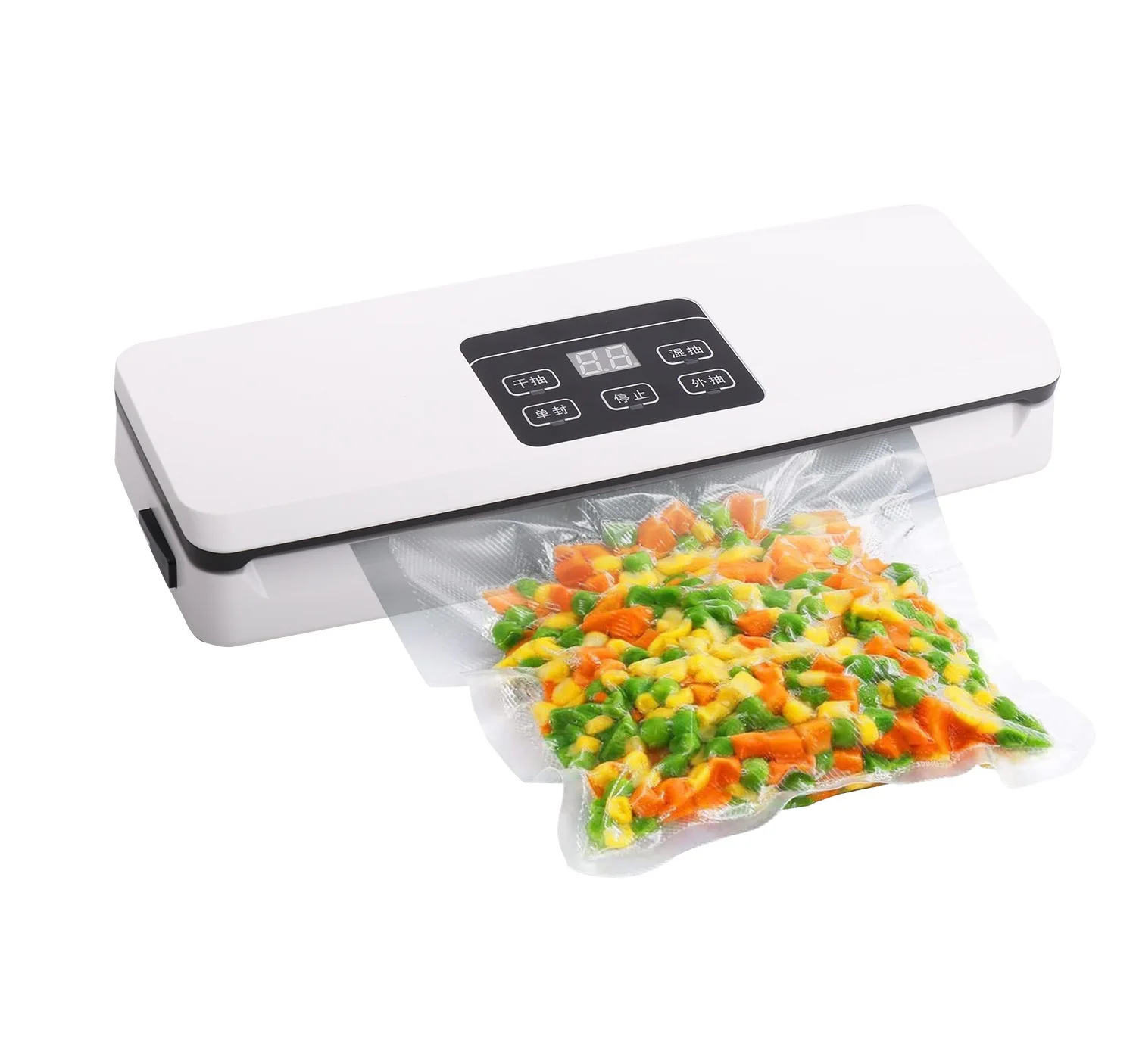 2023 Amazon пользовательская автоматическая машина для запечатывания вакуумный упаковщик бытовая небольшая пластика