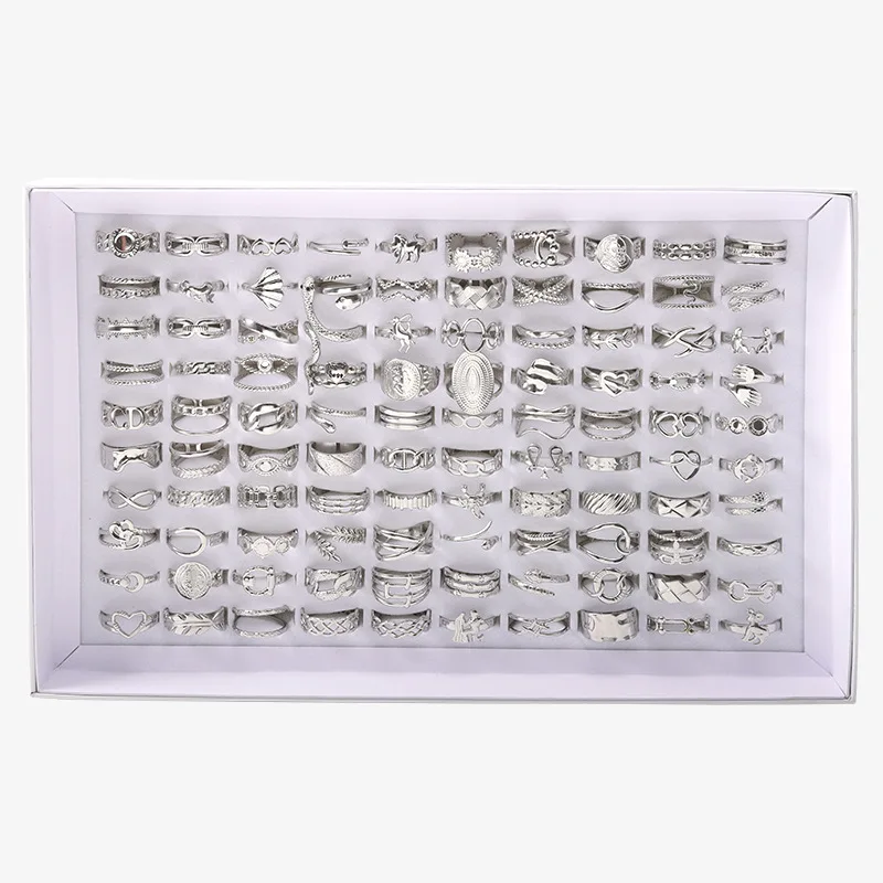 Лидер продаж парные кольца из нержавеющей стали с геометрическим рисунком оптом разные виды позолоченных винтажных открытых регулируемых