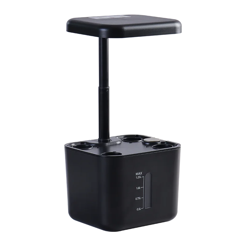 Hydroponics Growing System 4 Pods Indoor Garden Plant Germination Kit with Full-Spectrum Grow Light,Height Adjustable