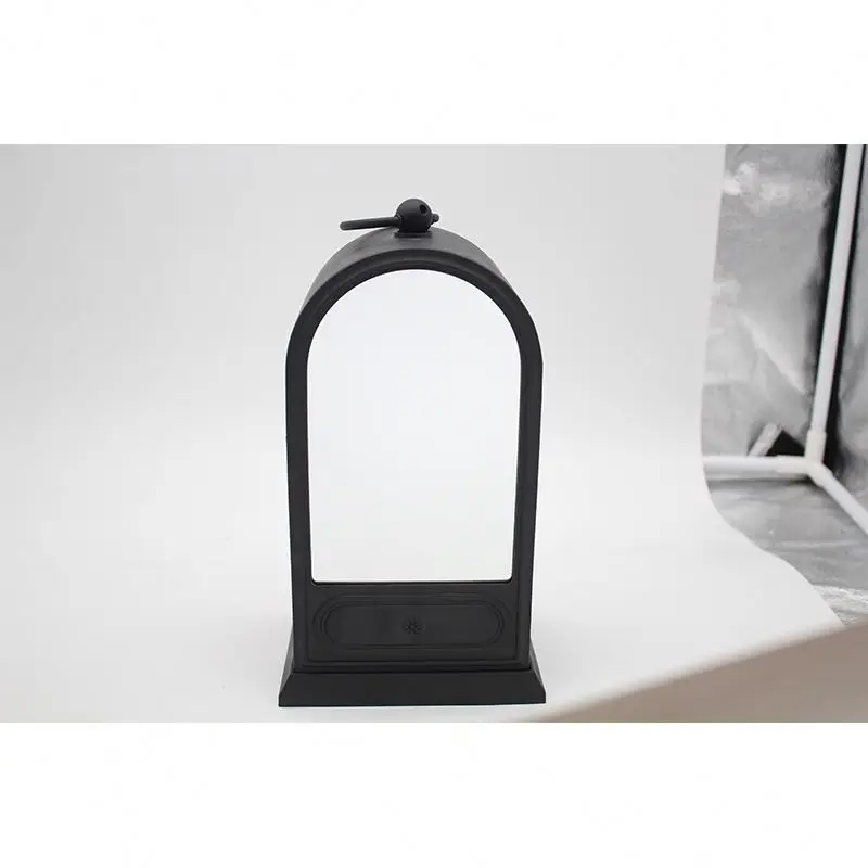 Nordic New Fashion Pendulum Clock LED Fireplace Lamp Flame Lamp Hotel Atmosphere Family Wall Combination Wall Pendant