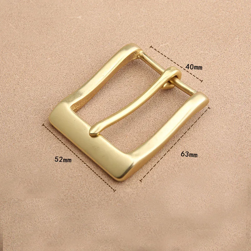 Wholesale solid brass  belt accessories metal belt pin buckle