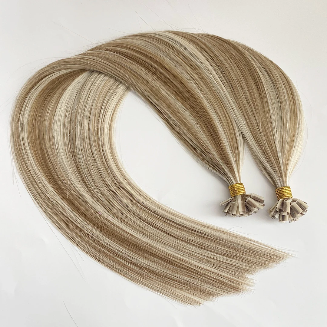 Soft And Silky Flexible and Adjustable Flat And Comfortable Flat Tip Keratin Hair Extensions