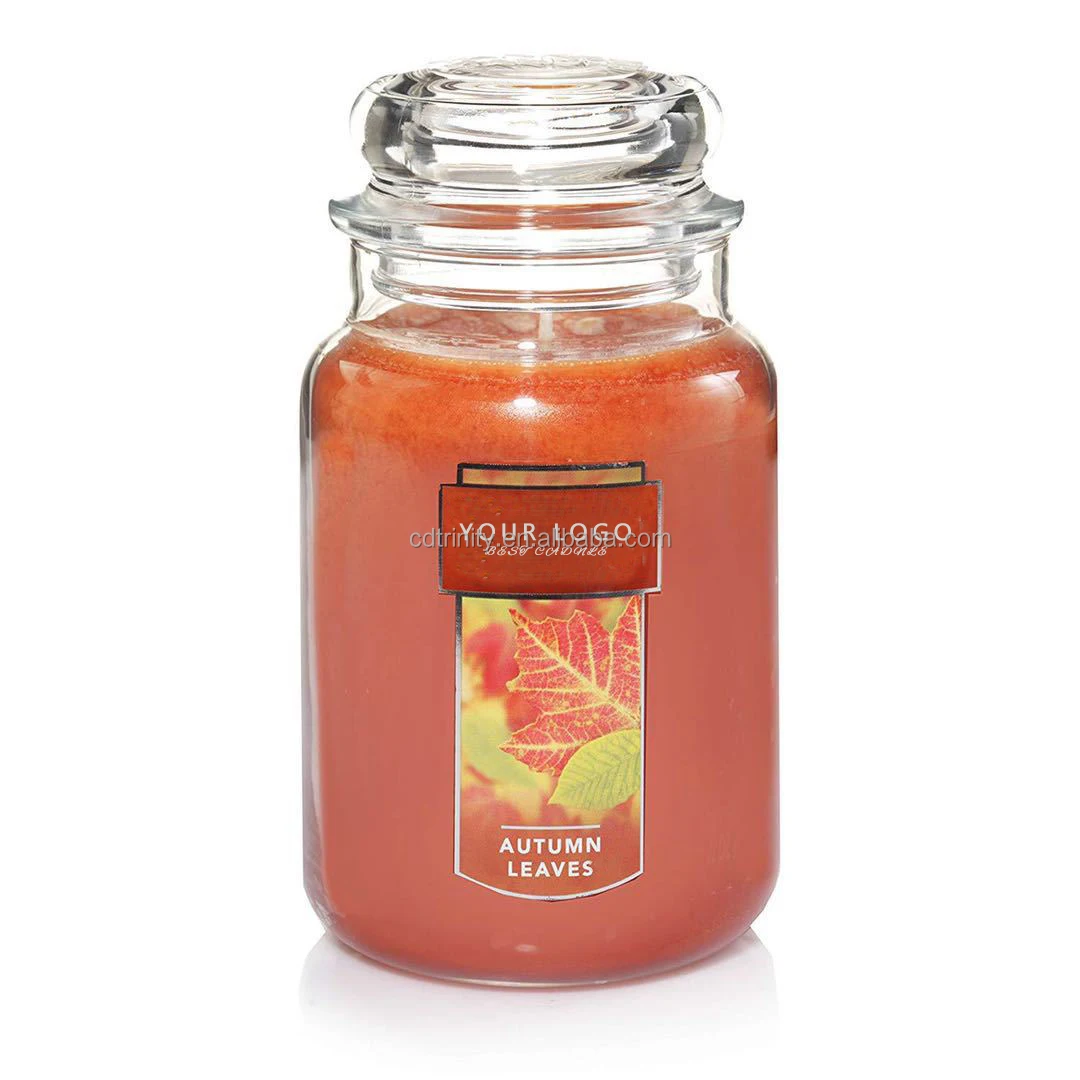 Wholesale OEM Low MOQ  Home Decor Glass Jar Aromatherapy Candles in Bulk Soy Wax Scented Candles SCH for Candles Luxury