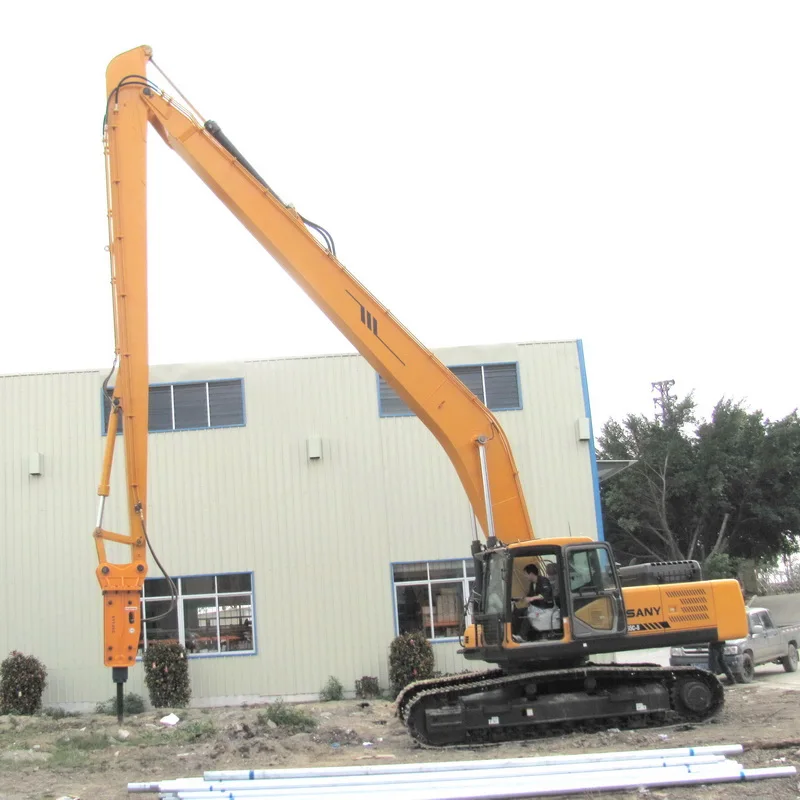 Super heavy duty excavator long reach boom and arm For sale HITACHI EX30/EX40/EX60/EX100/EX120/EX200/EX220/EX270/EX300 parts