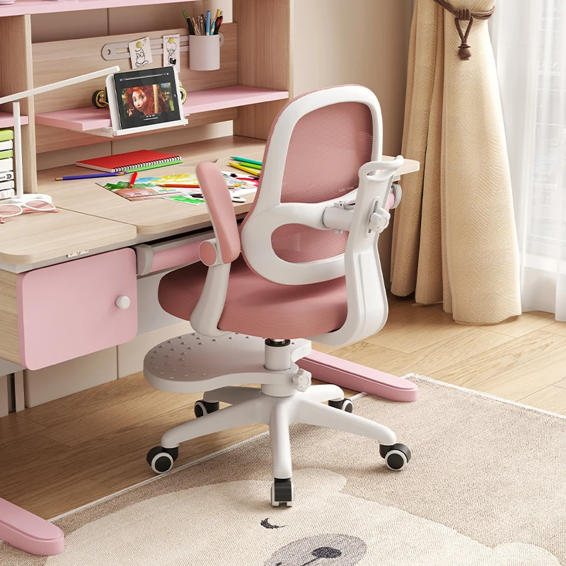 Customization Design cheapest Kids Adjustable Study Chair With Wheel Multi-function Kids Study Chair