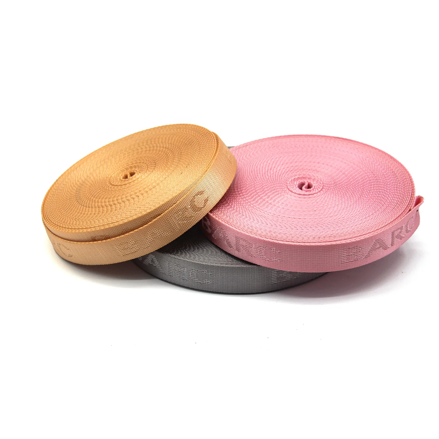 Factory custom nylon webbing jacquard webbing pet supplies bags backpack webbing