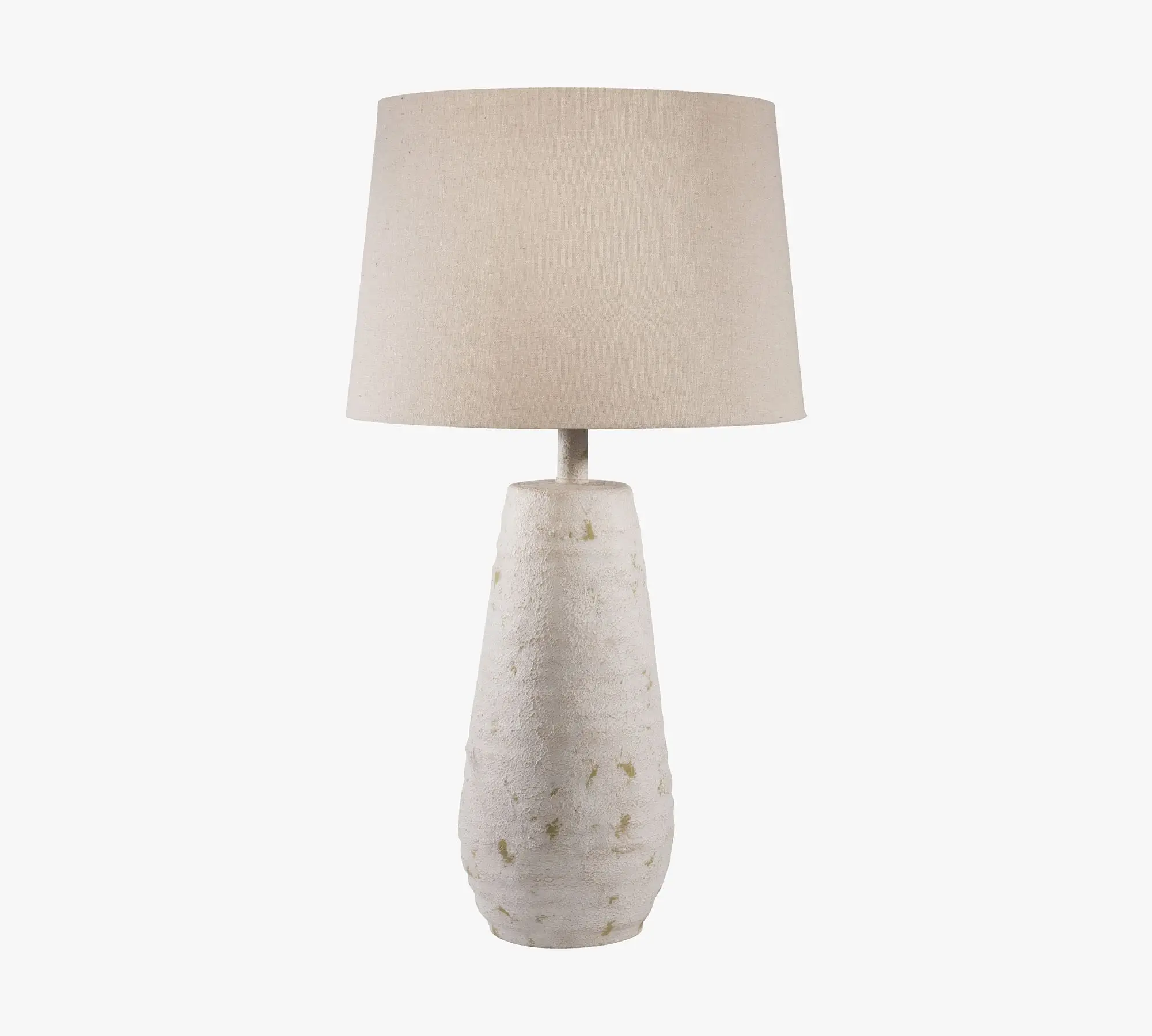 Simple Elegant Style Black Ceramic Round Shape Table Lamp for Home Bedroom Decoration