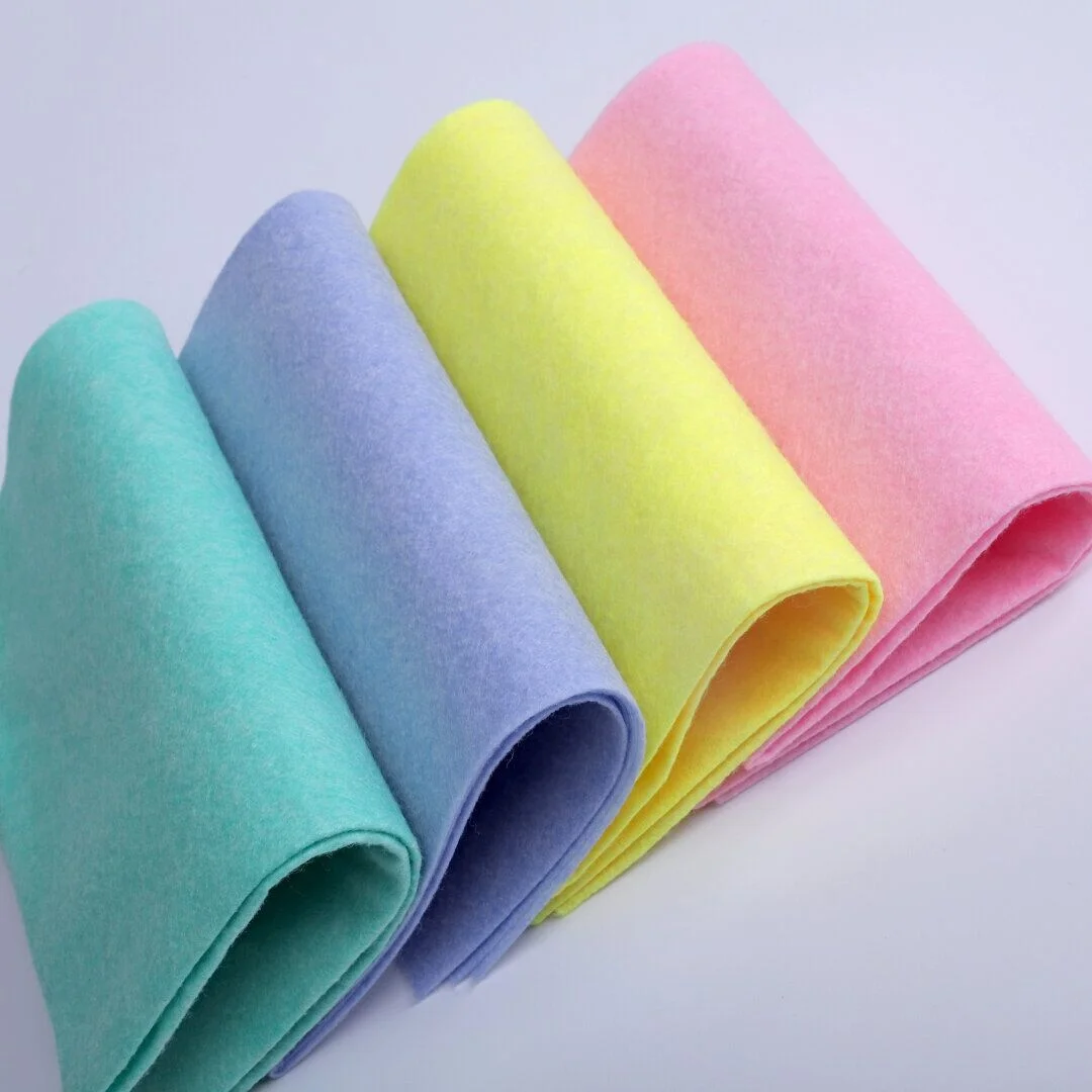 Household disposable nonwoven dry wipes cleaning cloth