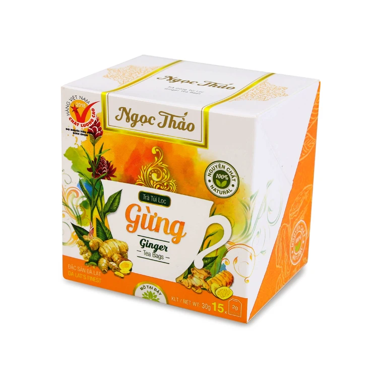 Best Choice For Imports Bulk Quantity Pure Organic Weight Loss Instant Ginger Tea Sachet
