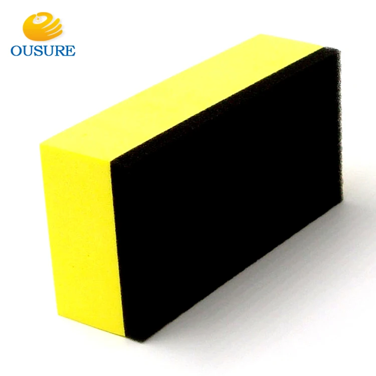 2020 Glass coating microfiber sponge for car coating