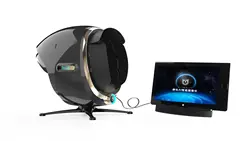 portable 8 language observe skin scanner machine with HD camera magic mirror uv face scanner face scanner skin analyzer