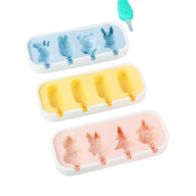 Wholesale Children Cheese Stick Models Ice-cream Molds With Cover
