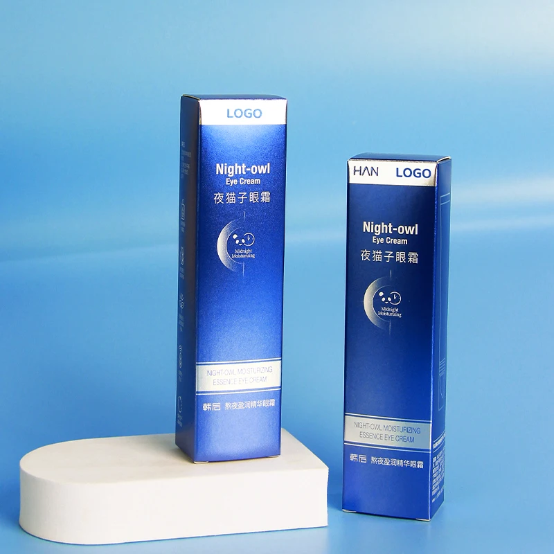 Delicate Colors Printing Boxes Packaging Custom Eye Cream Boxes for Packaging