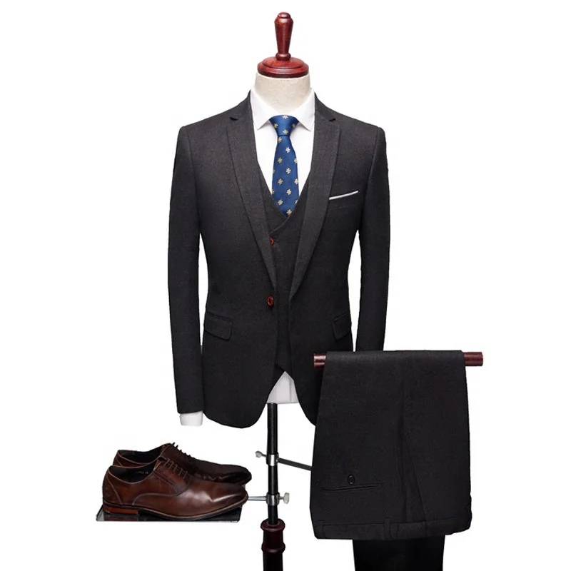 top quality Arrow collar 3 piece suits set for men