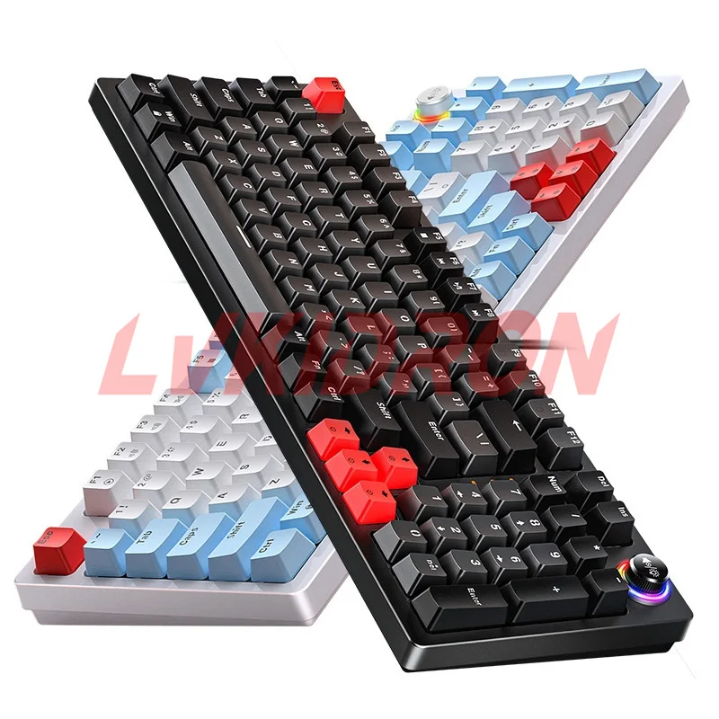 Hot Sale No Backlight Keyboard Switches For Keyboard 98 Key Gaming Keyboard For Computer Desktop Gamer LVKI-K700