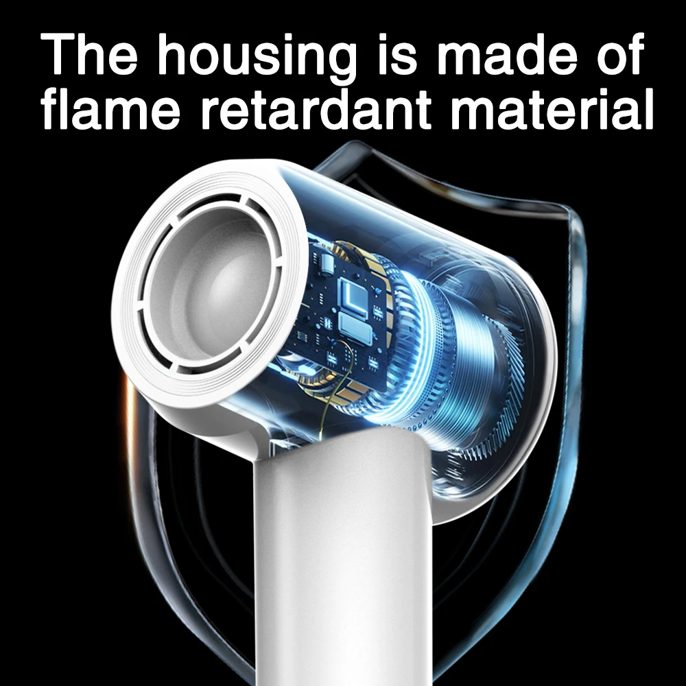 Travel Portable Electric Fast Drying Negative Ion Household Hair Dryer Professional Salon Light Weight High Speed Hair Blower