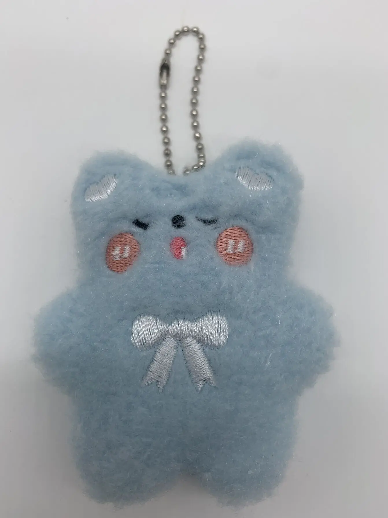 Wholesale cartoon plush keychain small bear pendant cute doll decoration brooch student bag backpack pendant doll