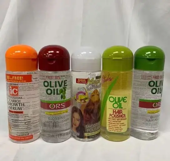 Olive oil Factory Price Natural Hair Care Smooth and Glossy 177ML Supports ODM/OEM Hair oil
