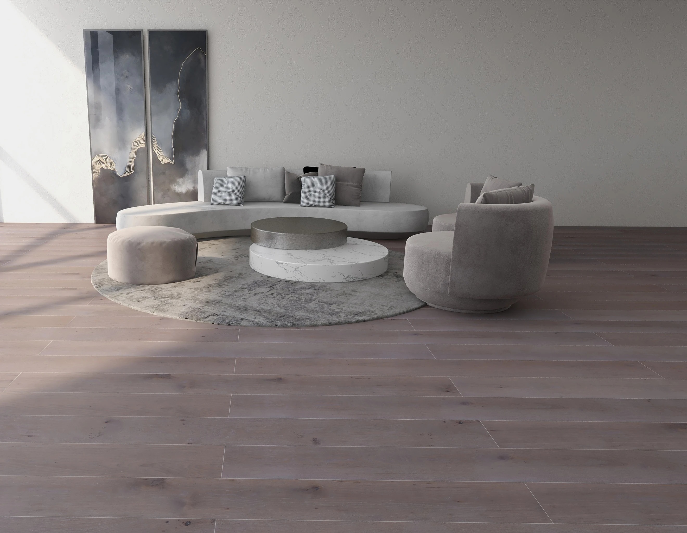 2022 European Oak engineered wood floor lock plate geothermal floor series