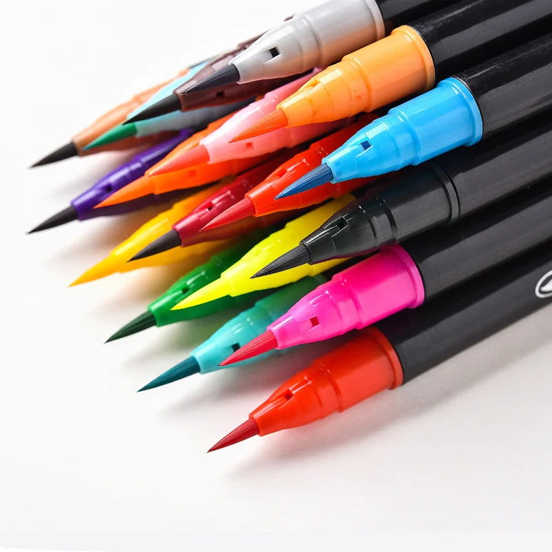 2023 Superfine Waterproof Permanent Marker Pens Set Custom Color