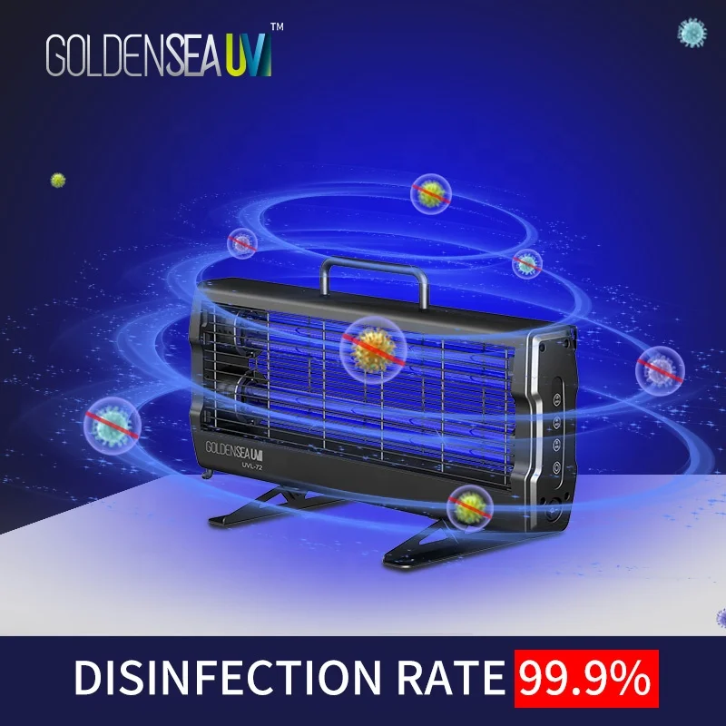 72w far uvc ultraviolet disinfection sanitizer light uvc 254 nm