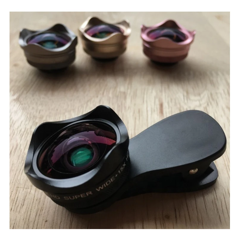 4K HD DSLR Camera Wide Angle Lens With 15X Macro Anamorphic Lens For Mobile Phone Amazon Best seller