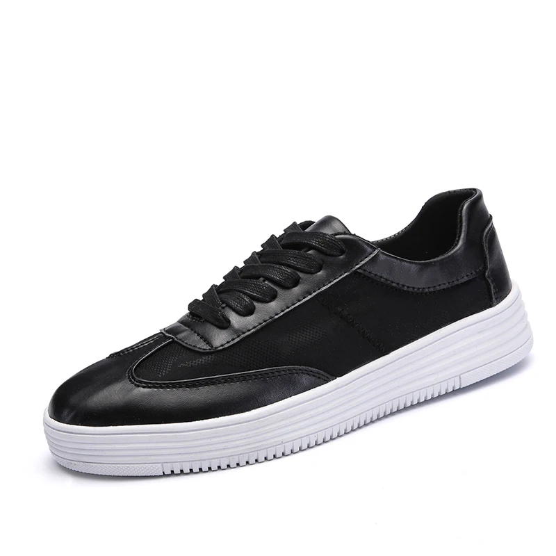 2019 fashion new design no brand solid color breathable and comfortable classic men shoes sneakers for custom