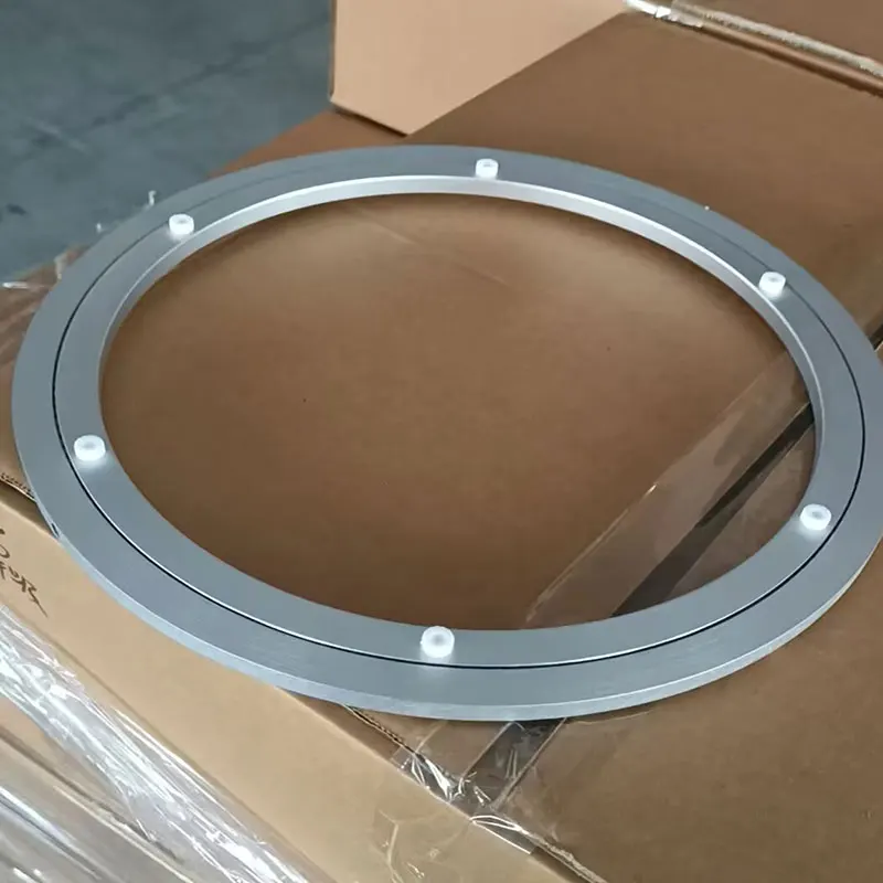 Low noise Rotating aluminum alloy turntable lazy susan 16 inch swivel plate for table