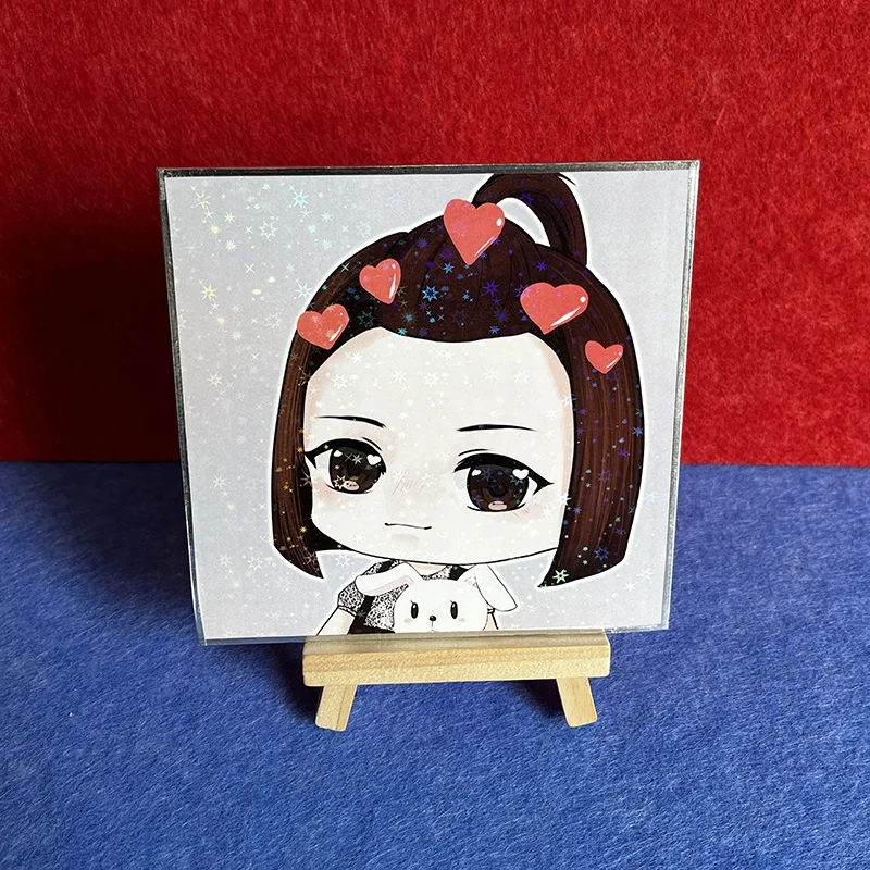 accept 1pcs custom Shikishi Paper Board anime display signature Board