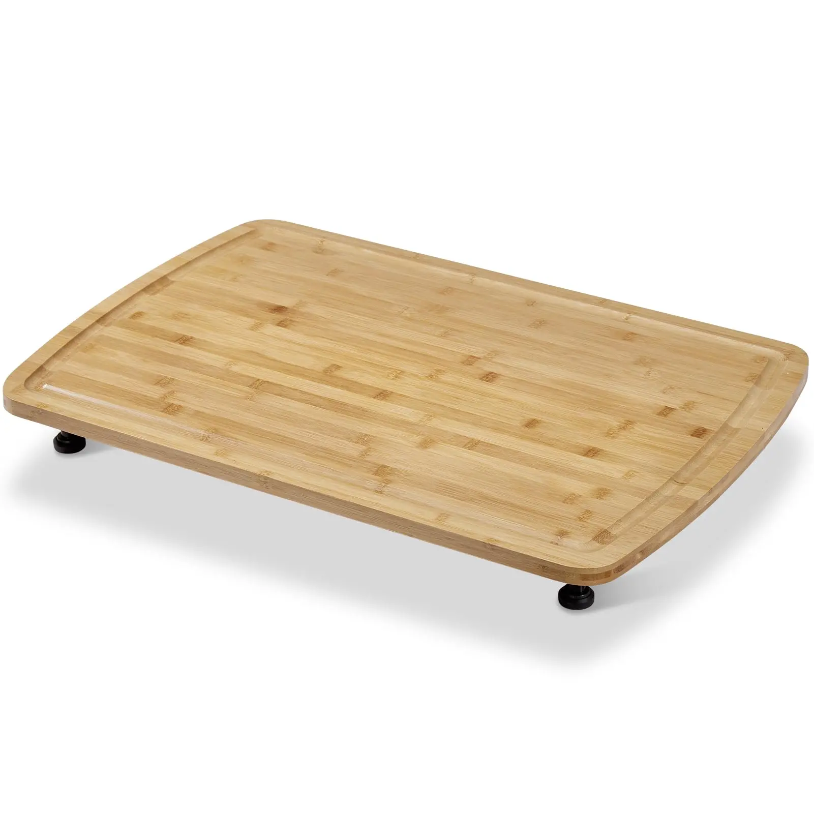 Noodle Board Stove Cover with Removable Legs, Countertop Bamboo Cutting Board, Stove Top Covers for Electric Stove Gas Burners