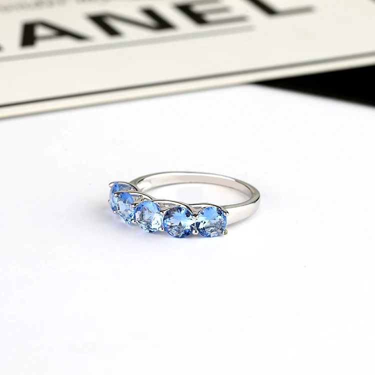 Mascot Unisexvfashion ring 925 sterling silver jewelry young people style ring party wear beautiful Gemstone setting ring