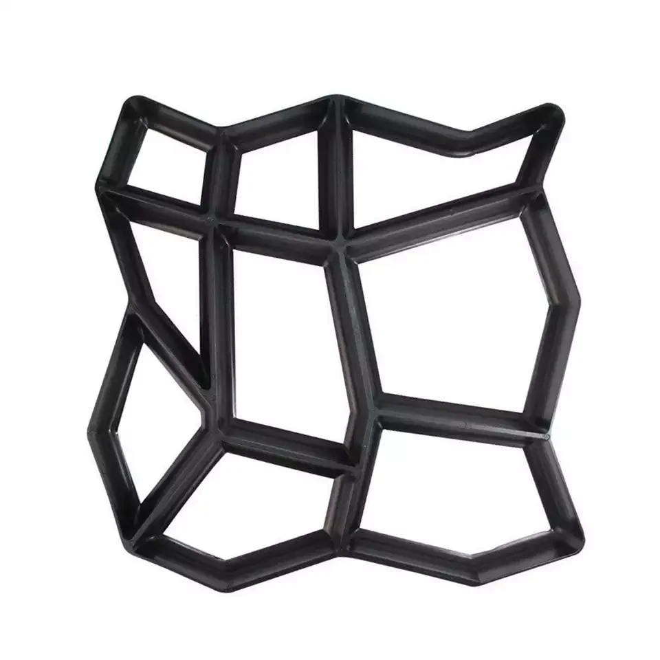 Paving Brick Decorative Plastic Mold, Garden Pathway Plastic Mold for Paving Stones, Patio Concrete Stepping Stone Road Paving M