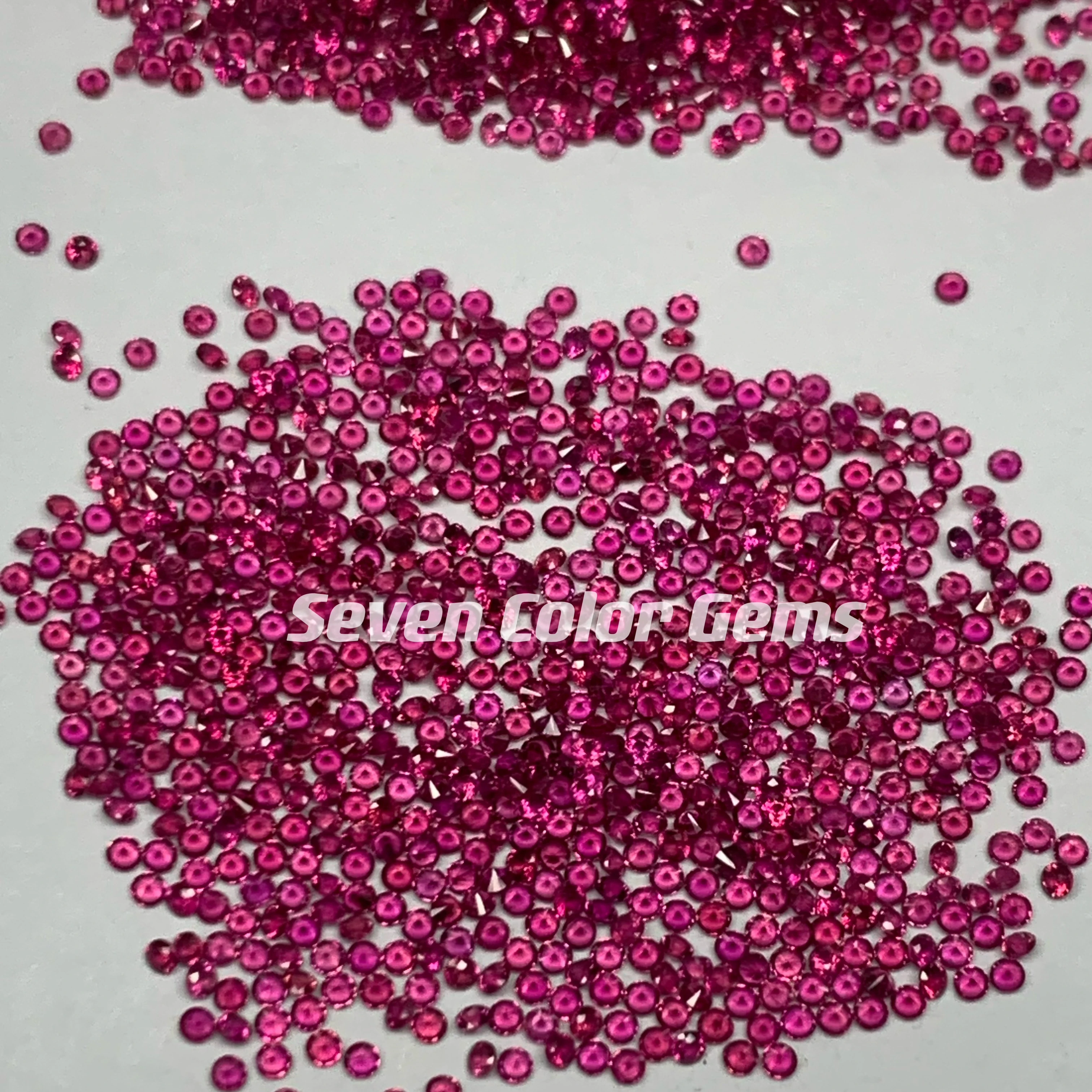 1.0-1.4mm Red Ruby natural gemstone blood red, Round brilliant cut Top quality ruby , outstanding Luxurious, price per carat.