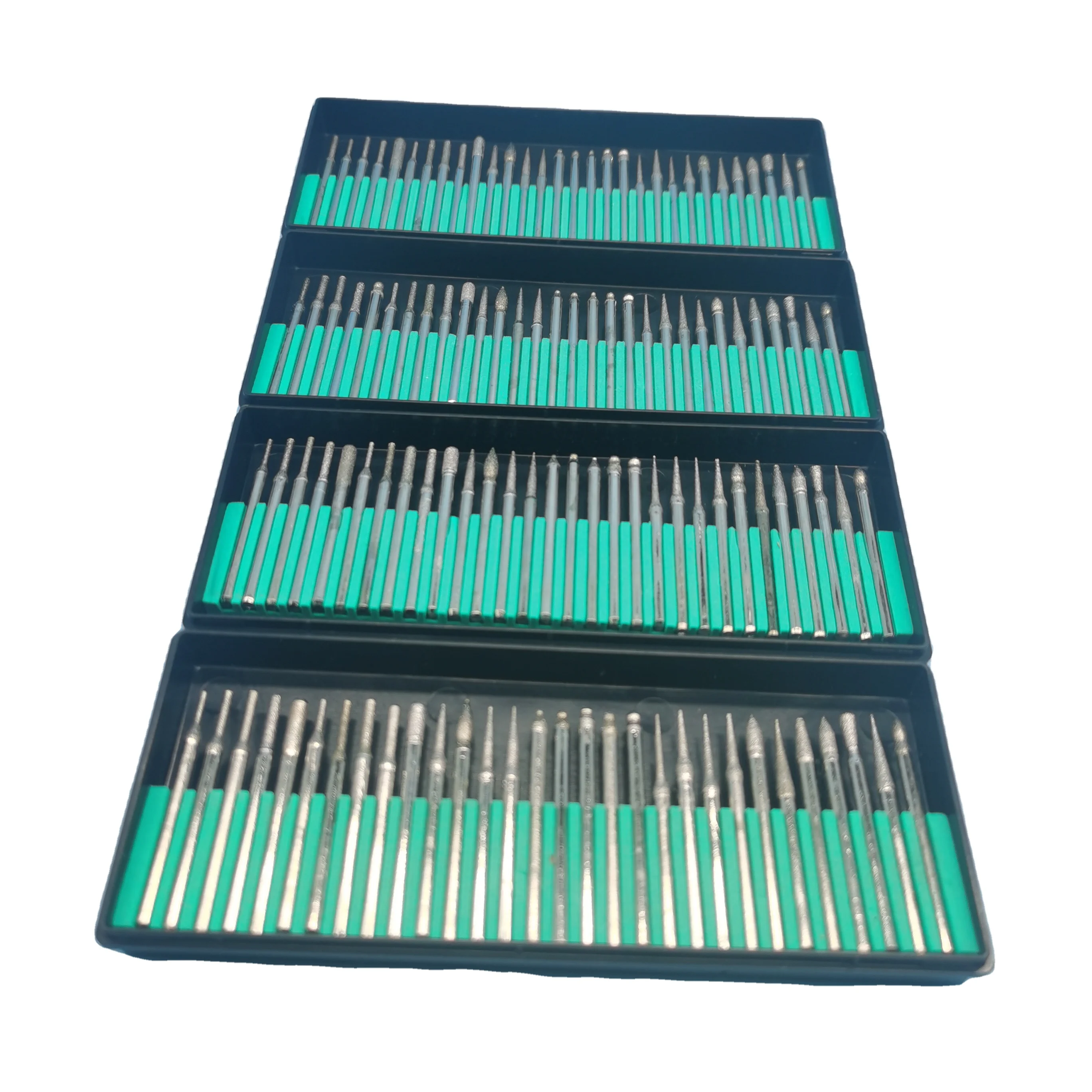 factory full set diamond electroplated carving tools for gems glass marble stone