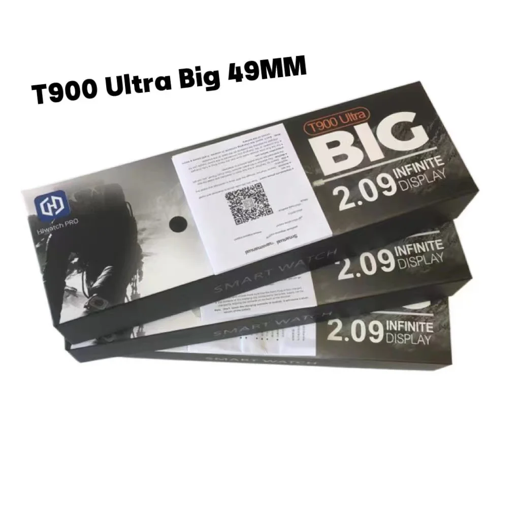 2023 New T900 Ultra Big 2.09 Smartwatch Serie 8 49Mm Reloj Inteligente T900 Ultra Big Smart Watch T800 ultra