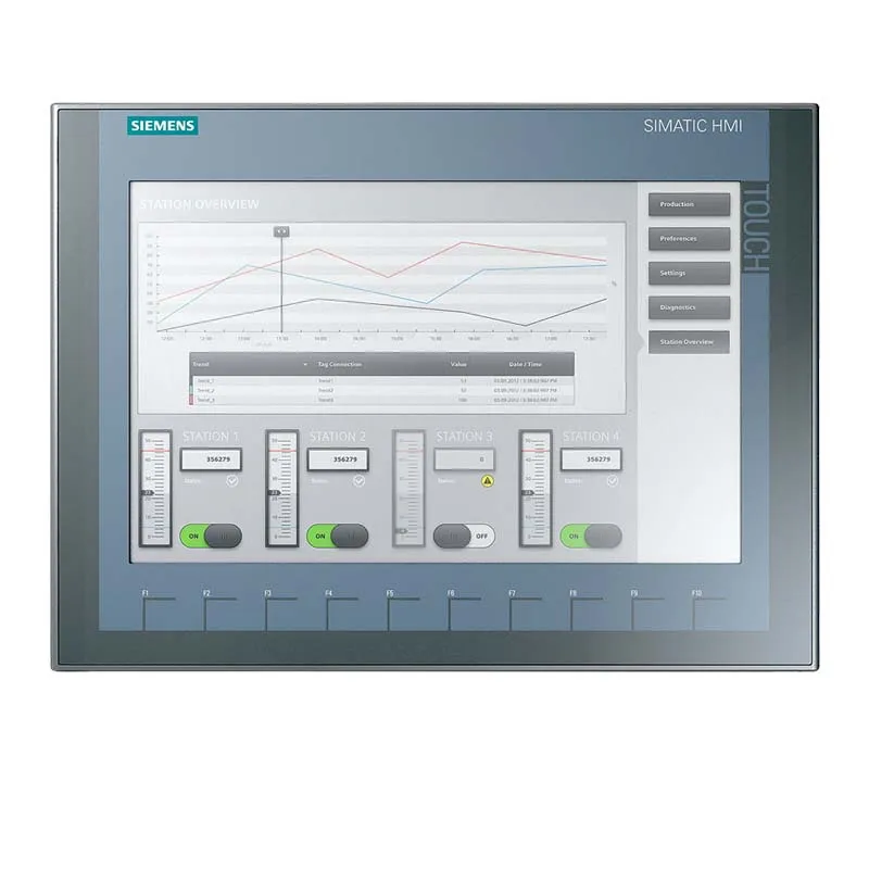SIMATIC HMI KTP1200 Basic DP plc pac dedicated controllers Key/touch Screen 6AV2123-2MA03-0AX0