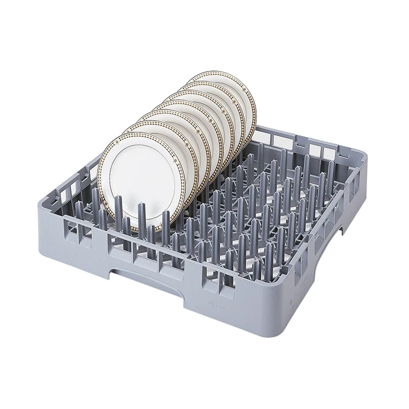 Cambro PR314 Commercial Plastic Kitchen Flatware Tray Storage Drying Basket Dishwasher Plate Dish Peg Rack