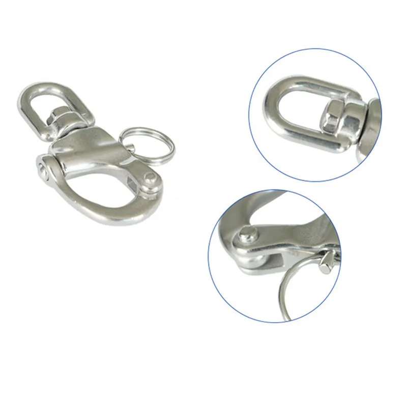 stainless steel mooring eye swivel shackle for fishing things