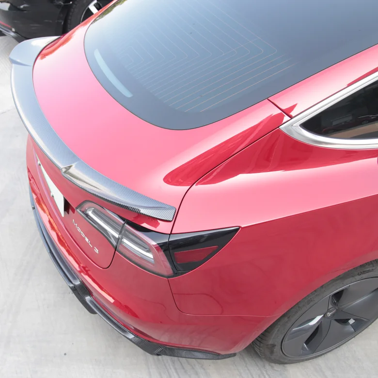 Single Deck Rear Roof Wing Spoiler