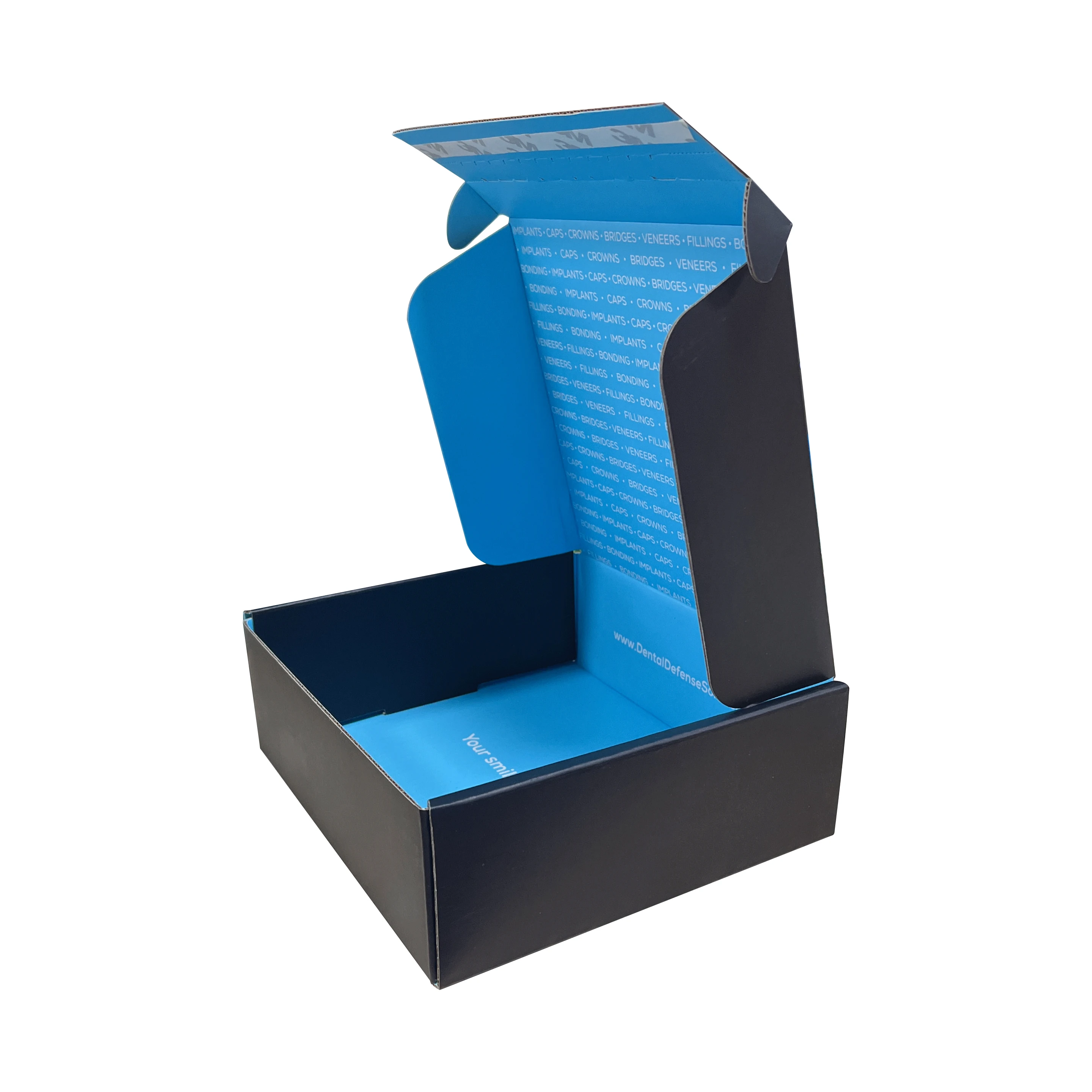 Коробка для почтовой доставки из гофрированной бумаги