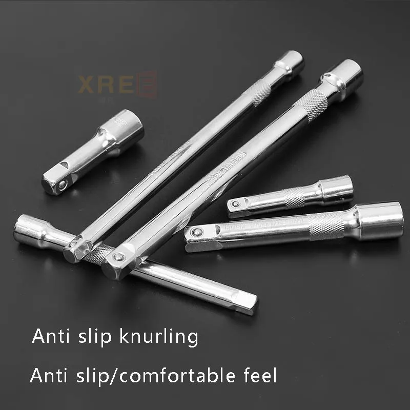 Удлинитель 1/2 Трещоточный ключ инструмент 3/8 большой средний и маленький удлинитель 1/4 короткий