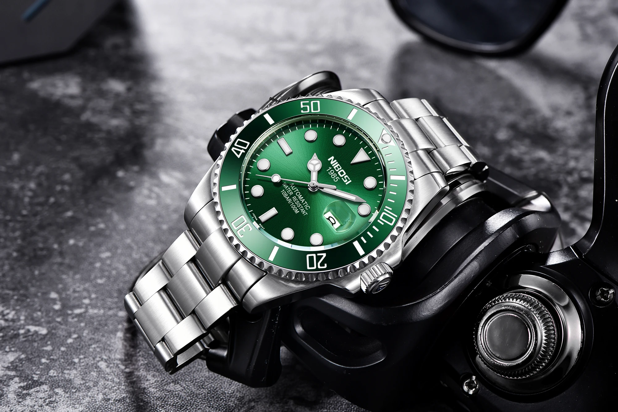 Высокое качество, часы мужские, автоматический Элитный бренд мужские Oem Топ Золотые механические часы мужские наручные часы