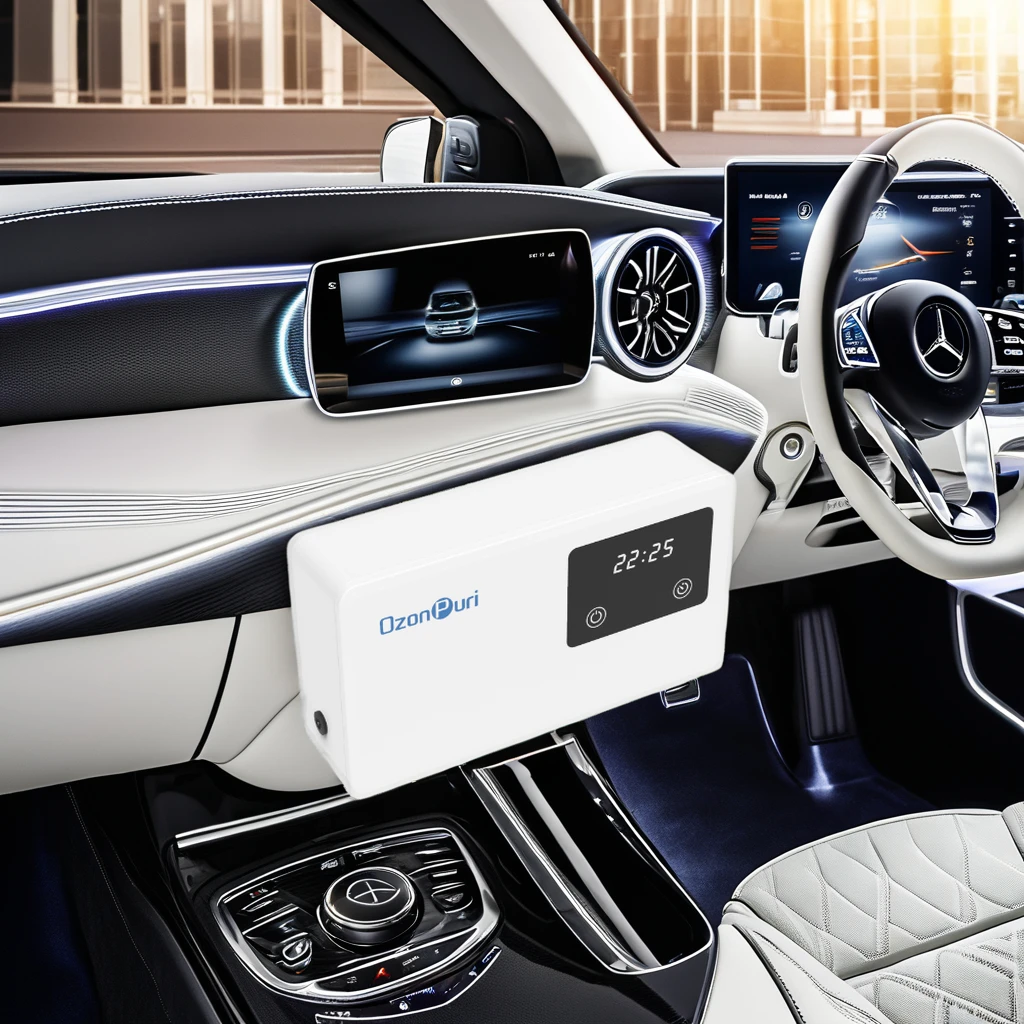 12V Electric Car Ozone Air Purifier for Household Use Car and Office Purification System