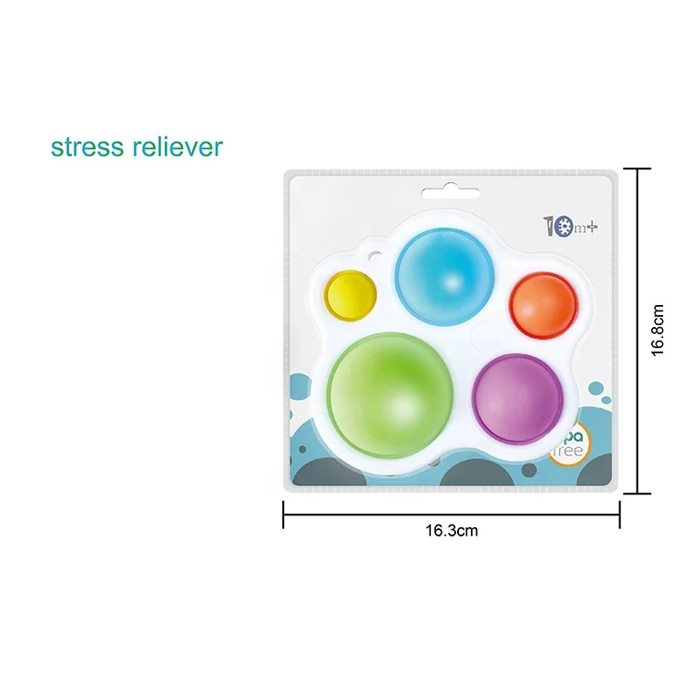 The latest best selling model everyone uses fun pressure reducing toy presses 5 acupressure