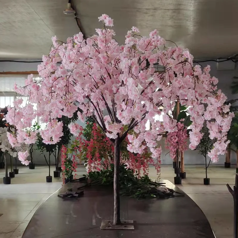 150cm 180cm Wedding Decoration Cherry Blossom Artificial Tree Wedding Party Table Greenery Trees Centerpieces For Wedding Table