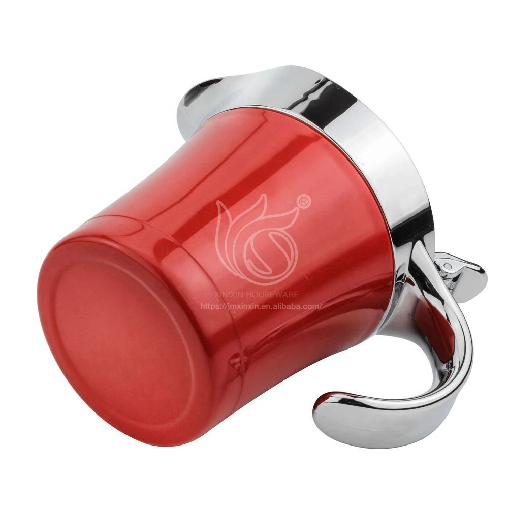 New Gravy Sauce Boat Hinged Lid Stainless Steel Double Wall Sauce Jug Dispenser Gravy Boat Pot Home Kitchen Insulated Gravy Boat