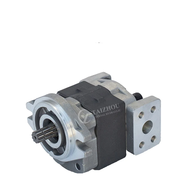 body aluminum alloy high flow 245 bar gear pump hydraulic, shimadzu SGP1-25 SGP1-27 SGP1-36 for forklift hydraulic oil gear pump